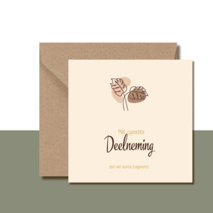 2600302 oprechte deelneming